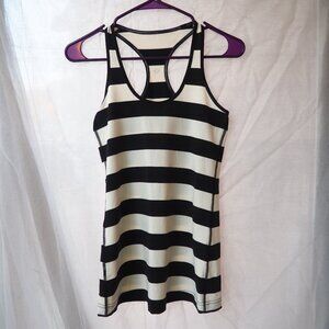 Lululemon Striped Racerback Tank Top
